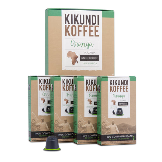 Cups | espresso | brievenbuspakket met 40 capsules